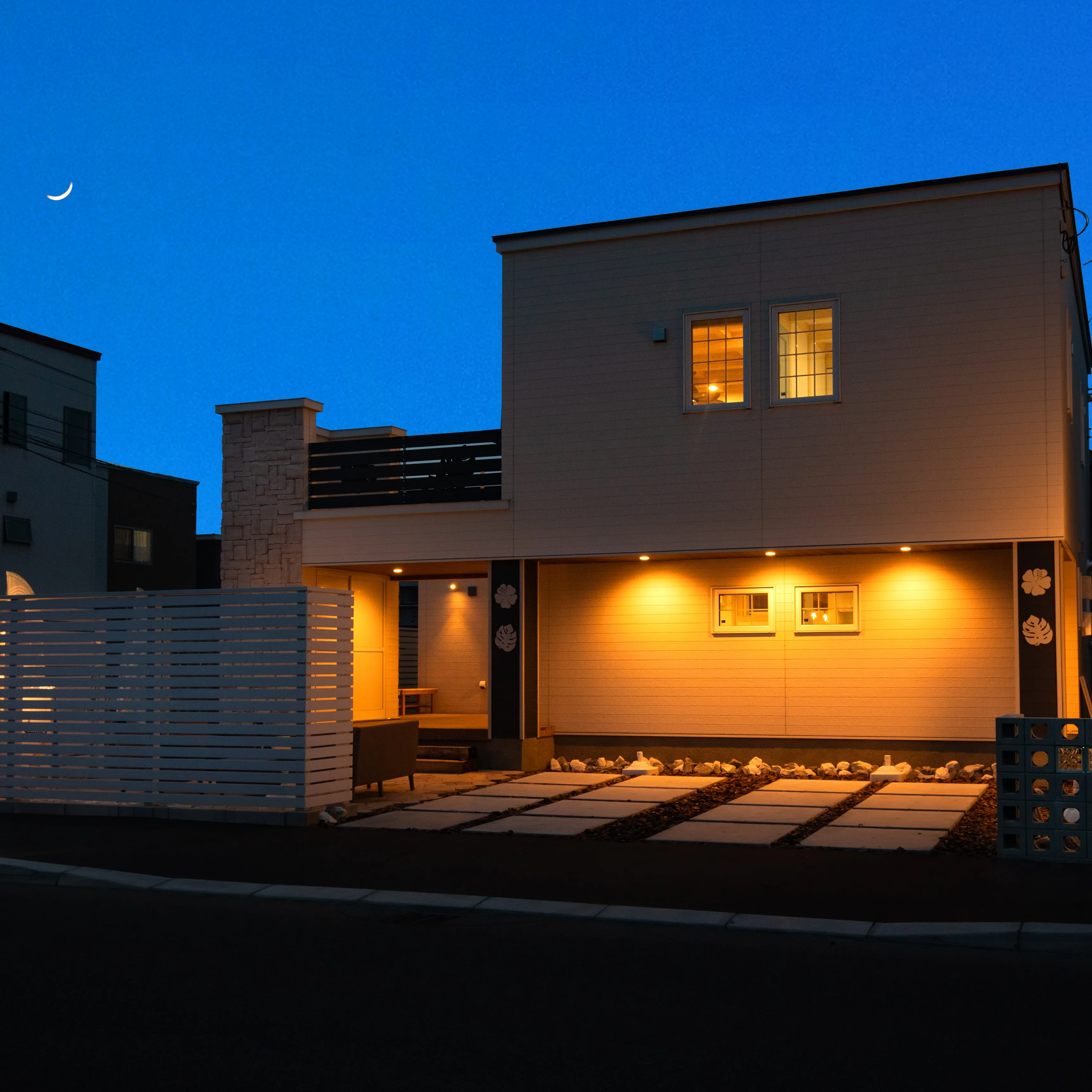 ホワイトカラーのおうちです🏠