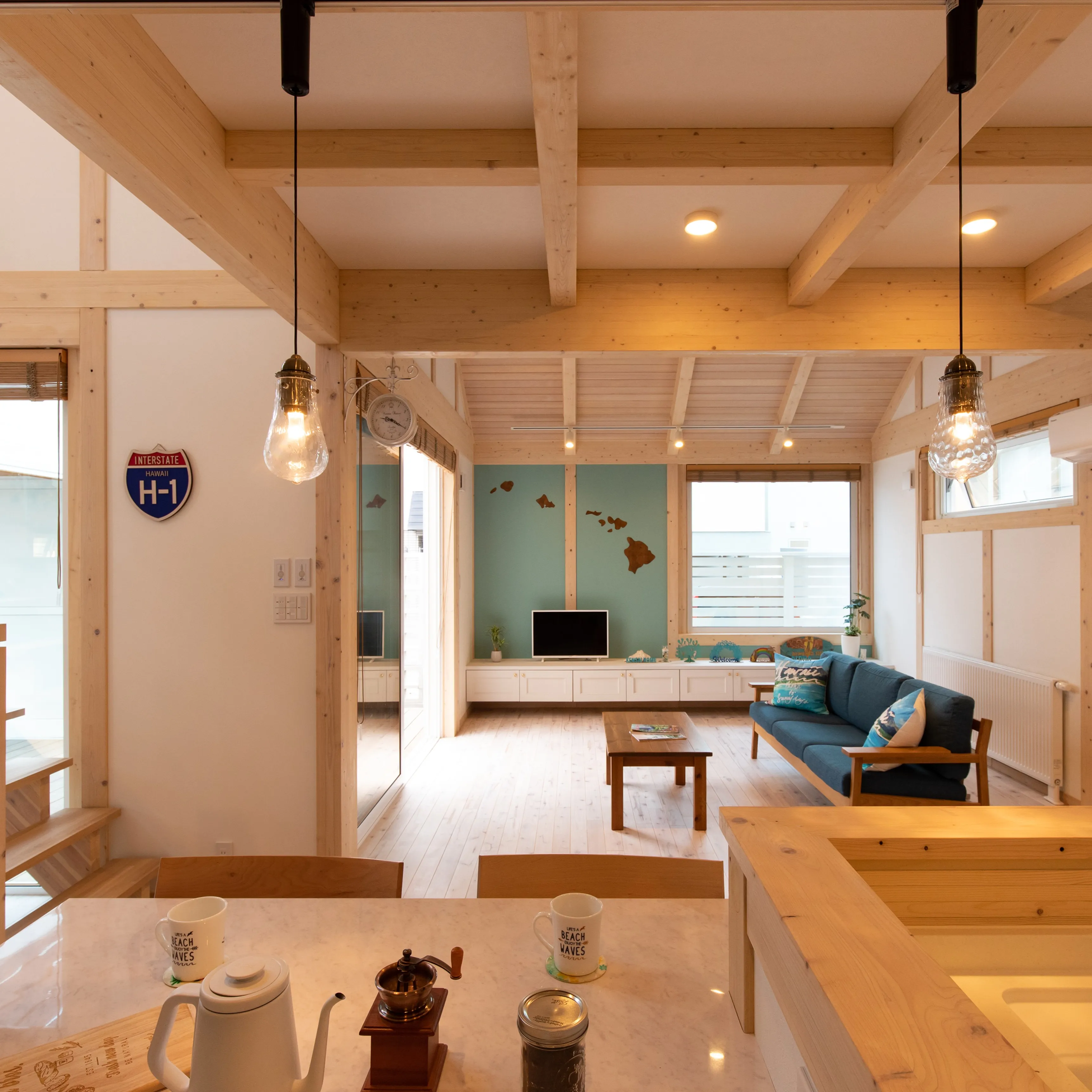 ホワイトカラーのおうちです🏠