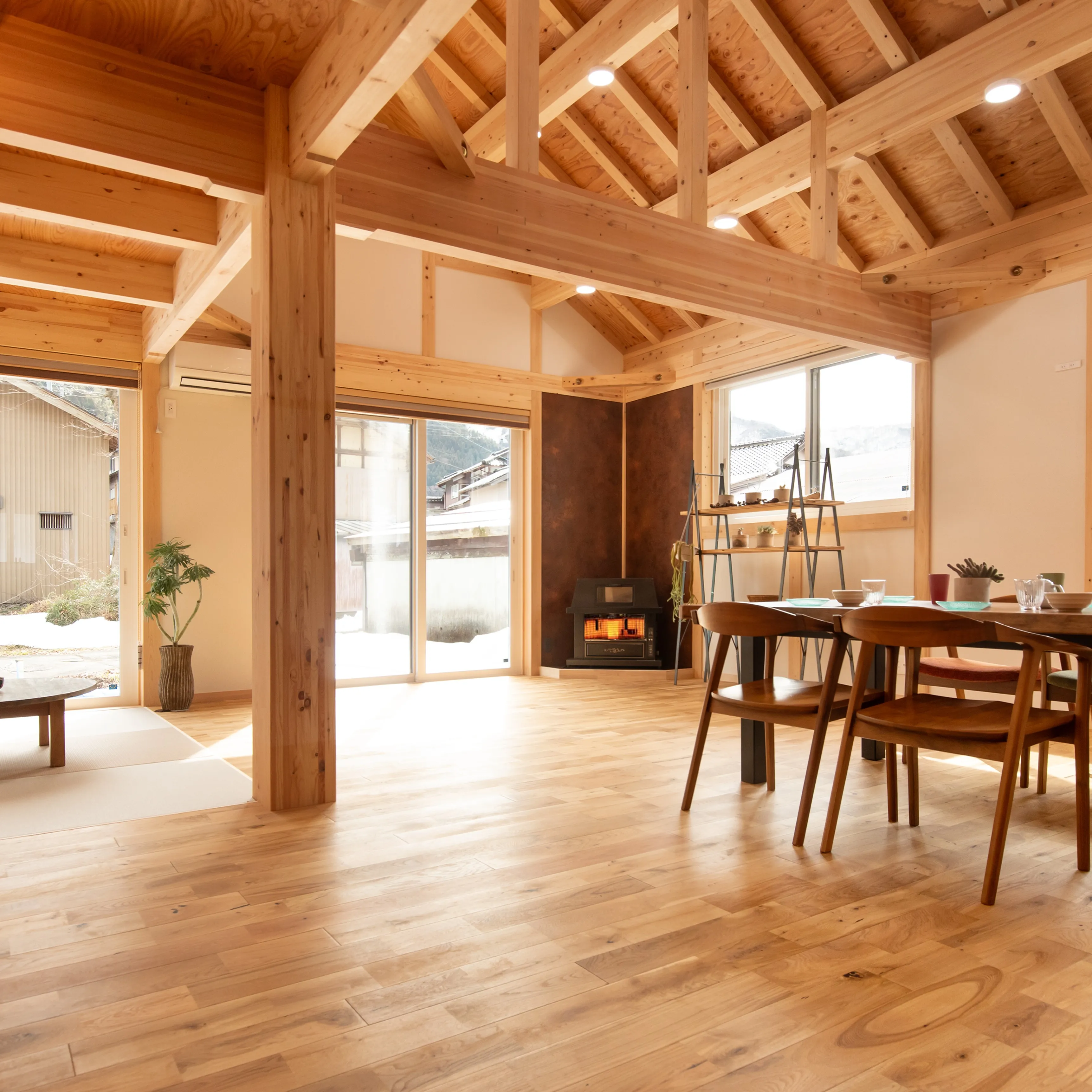 木の温もりを感じる、やさしい住まい🌿